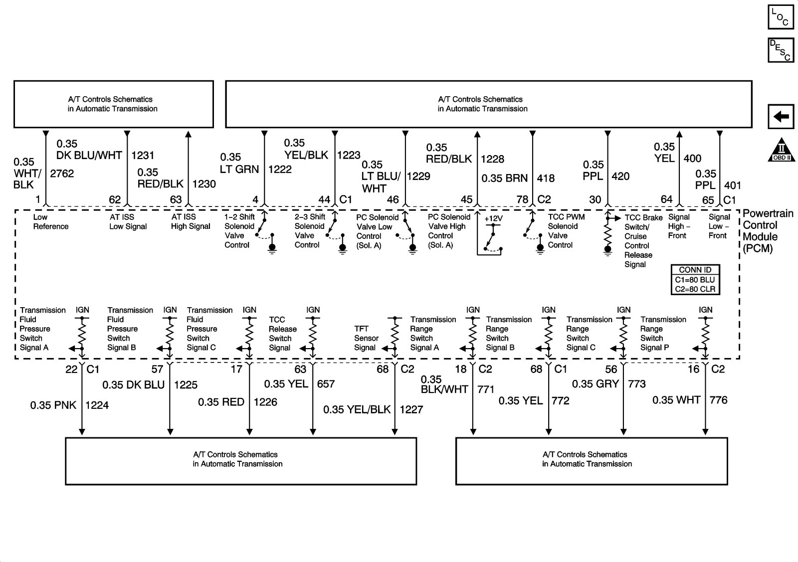 Pontiac Grand AM 2003 wiring diagrams